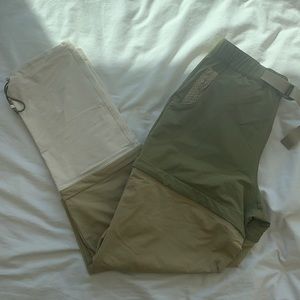 Outdoor Voices zip-off pant